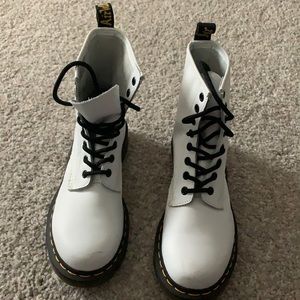 White Doc Martens